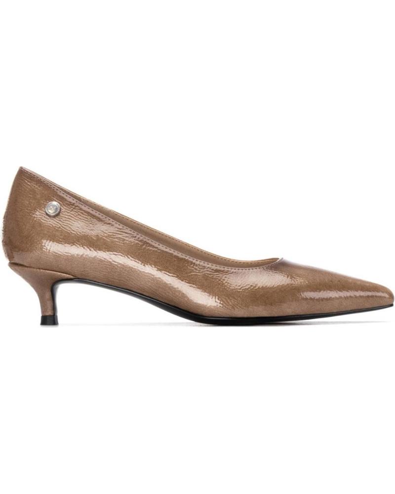 Home-XTI-XTI LOW HEEL PUMP 144727 BEIGE-BEIGE