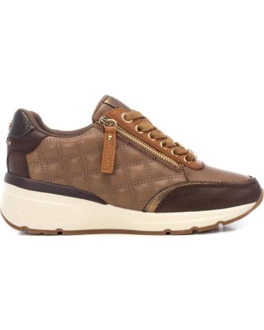 Inicio-CARMELA-ZAPATILLAS CASUAL CARMELA 161954 MARRÓN CON CREMALLERA DECORATIVA-MARRON