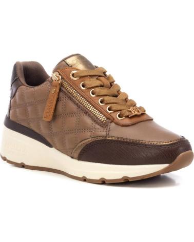 Inicio-CARMELA-ZAPATILLAS CASUAL CARMELA 161954 MARRÓN CON CREMALLERA DECORATIVA-MARRON