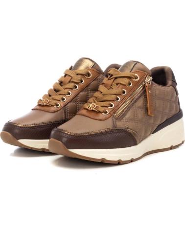 Inicio-CARMELA-ZAPATILLAS CASUAL CARMELA 161954 MARRÓN CON CREMALLERA DECORATIVA-MARRON
