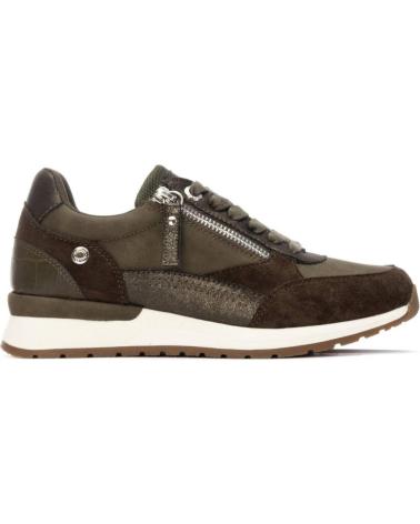 TÊNIS REFRESH 172959 CÁQUI COM ZÍPER PARA HOMEM KAKI