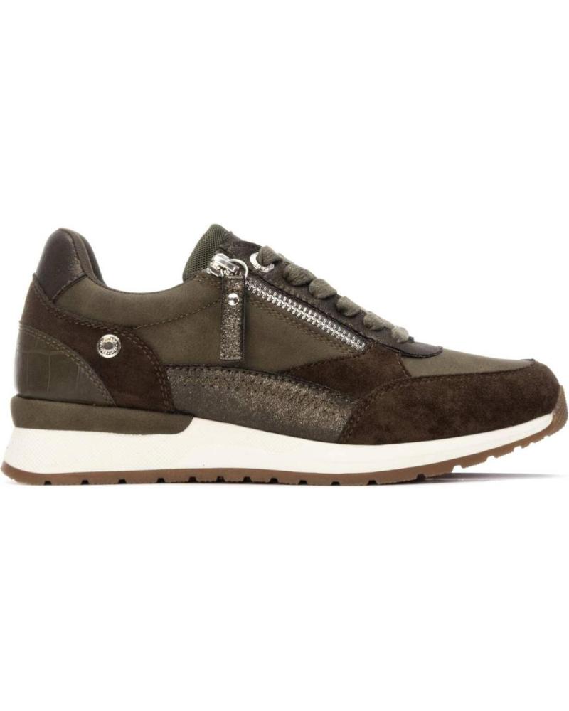 TÊNIS REFRESH 172959 CÁQUI COM ZÍPER PARA HOMEM KAKI