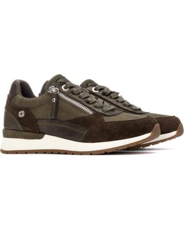 TÊNIS REFRESH 172959 CÁQUI COM ZÍPER PARA HOMEM KAKI