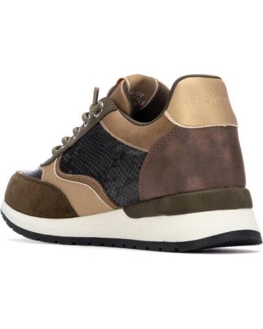 TÊNIS REFRESH 172960 KAKI COM ZÍPER LATERAL KAKI