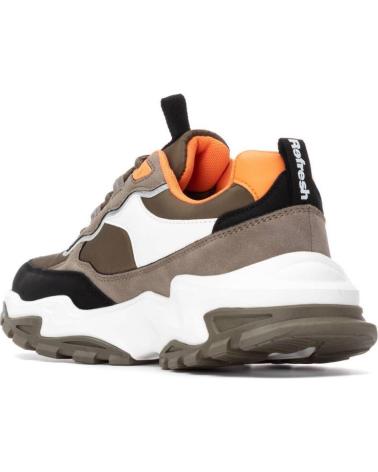 Zapatillas-casual-para-mujer-REFRESH-173104-KAKI