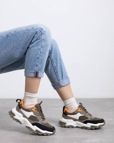 Zapatillas-casual-para-mujer-REFRESH-173104-KAKI