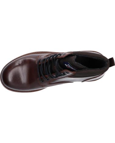 Botins de Homem TOMMY HILFIGER EM0EM01057 SHORT LACE UP BOOT GT7 TRUFFLE BROWN