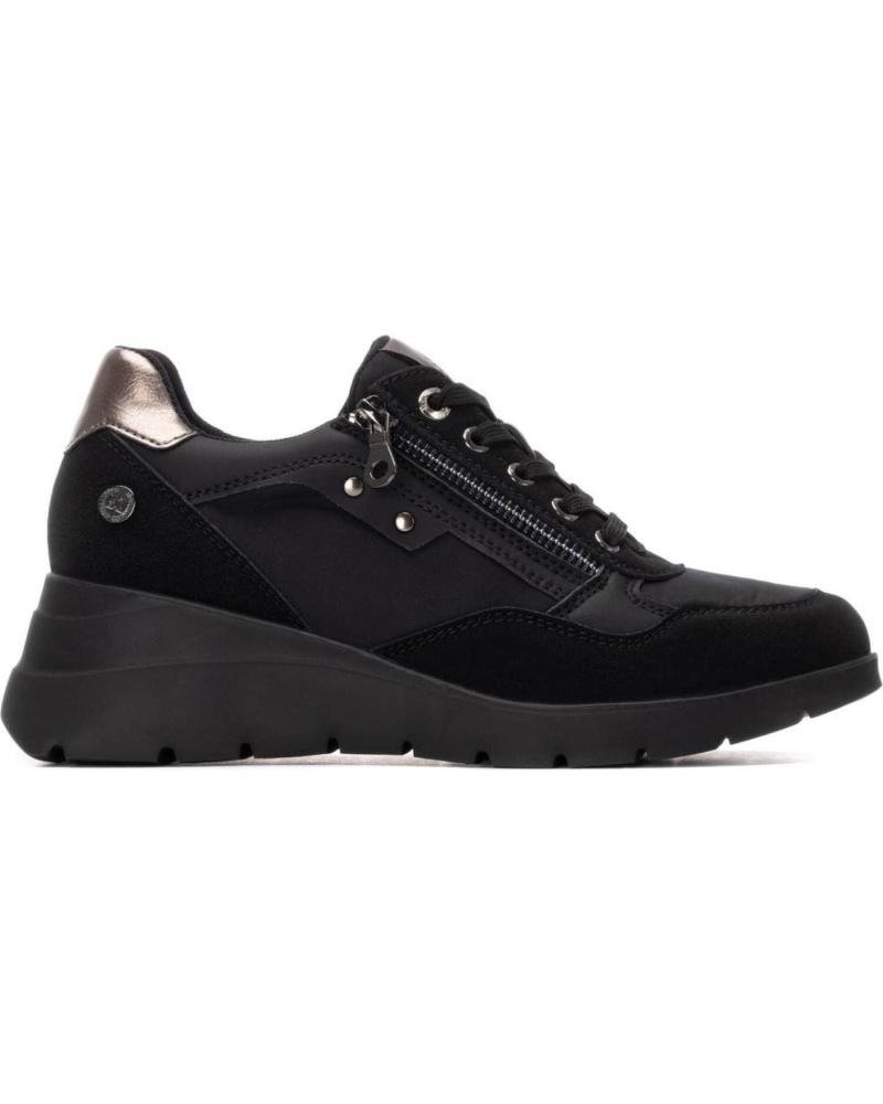 XTI 144500 SCHWARZ | LÄSSIGE PLATEAU-SNEAKER NEGRO