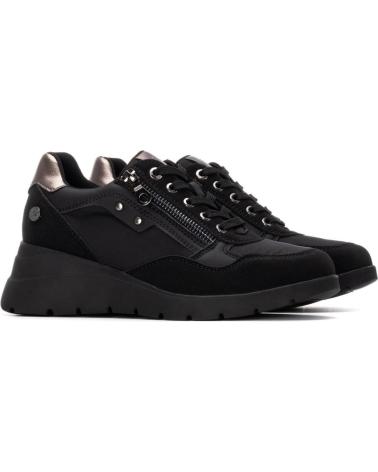 XTI 144500 SCHWARZ | LÄSSIGE PLATEAU-SNEAKER NEGRO