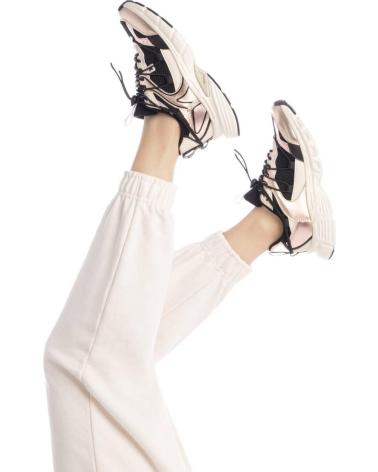 XTI 144534 SCHWARZ | CHUNKY SNEAKER MIT METALLISCHEN AKZENTEN NEGRO
