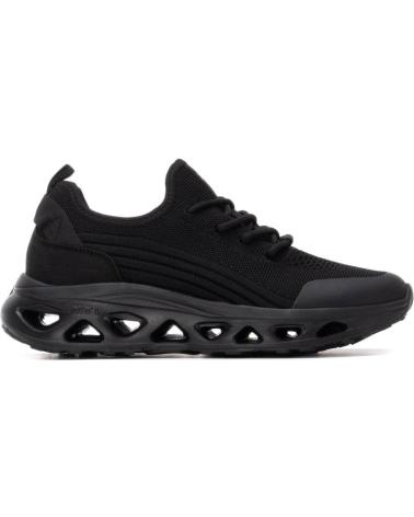 XTI 144541 FREIZEITSCHUHE SCHWARZ MIT GEFORMTER SOHLE NEGRO