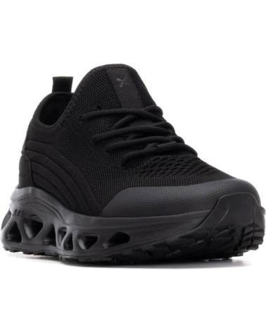XTI 144541 FREIZEITSCHUHE SCHWARZ MIT GEFORMTER SOHLE NEGRO