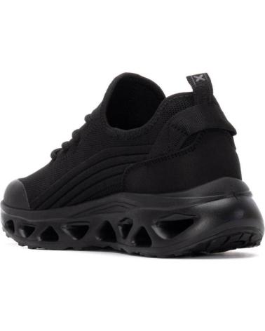 XTI 144541 FREIZEITSCHUHE SCHWARZ MIT GEFORMTER SOHLE NEGRO