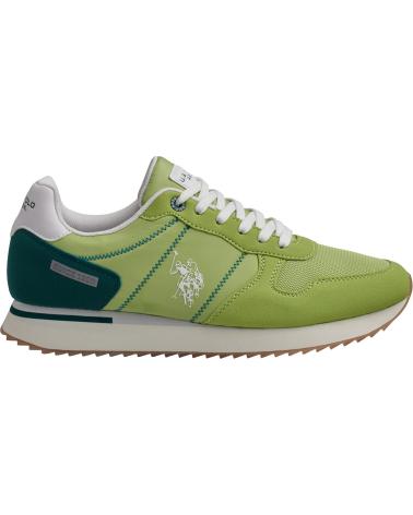 U.S. POLO ASSN. SNEAKERS ALTENA0014HT1 VERDE DA UOMO VERDE
