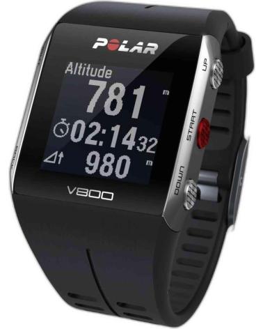 POLAR CAMPING EN COLOR PARA SPORTS GYM FITNESS NEGRO