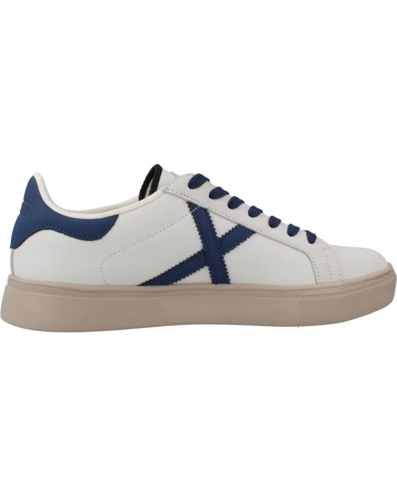 MUNICH Zapatillas 135-Rete en blanco para unisex BLANCO AZUL