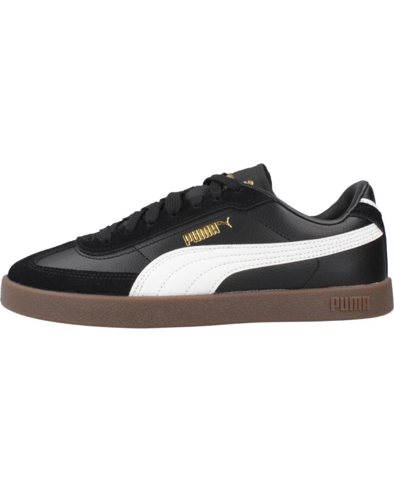 PUMA CLUB ERA JR BLACK GUM SOLE NEGRO