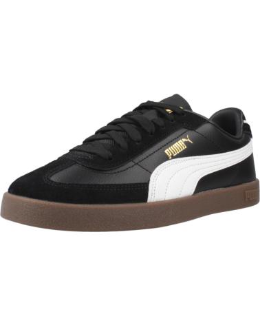 PUMA CLUB ERA JR BLACK GUM SOLE NEGRO
