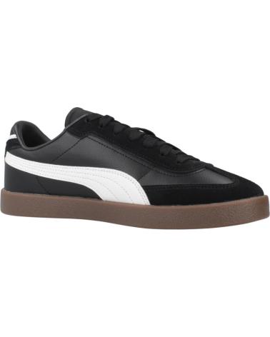 PUMA CLUB ERA JR BLACK GUM SOLE NEGRO