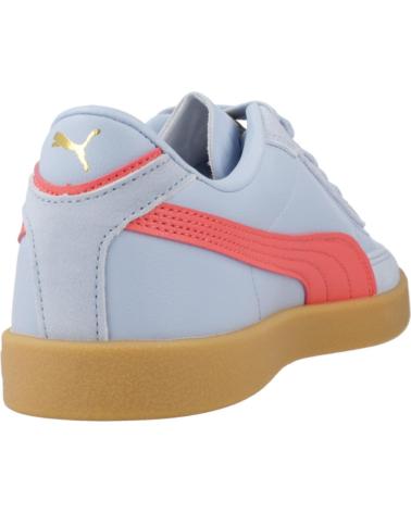 PUMA CLUB II ERA JR AZZURRO CORALLO SUOLA GOMMA BLUE