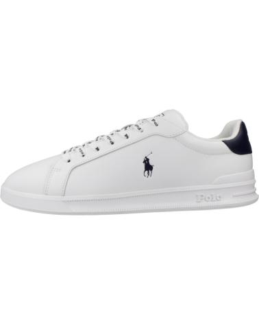 Scarpe-Sport-De-Hombre-POLO-RALPH-LAUREN-POLO RALPH LAUREN SNEAKER HRT CT II SCARPE CASUAL BIANCHE DA UOMO (RIF: 809829824)-BLAN
