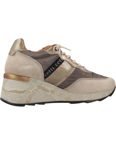 BASKETS CETTI C1149SRA INV26 MARRON CLAIR BEIGE AVEC DÉTAILS MÉTALLIQUES DESERT