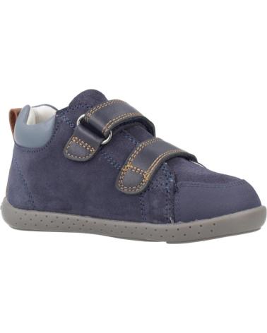 GARVALIN 251308G: SCARPE BLU MARINO CON DOPPIO VELCRO AZLMRN