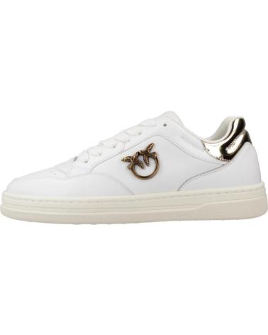 SNEAKERS PINKO SS0077 P108 ZHC BIANCHE CON LOGO LOVE BIRDS ZHC