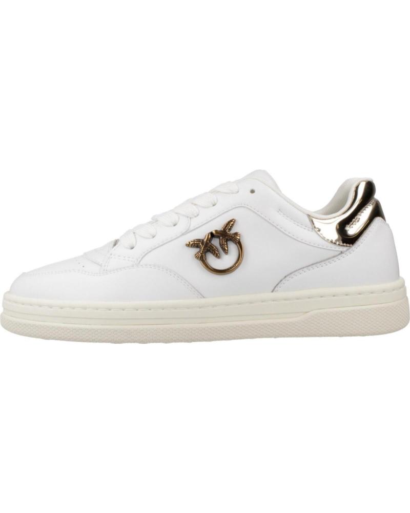 SNEAKERS PINKO SS0077 P108 ZHC BIANCHE CON LOGO LOVE BIRDS ZHC