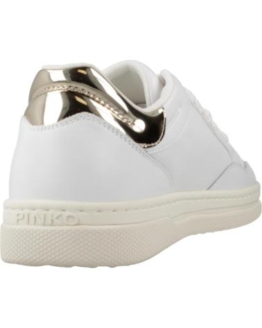 SNEAKERS PINKO SS0077 P108 ZHC BIANCHE CON LOGO LOVE BIRDS ZHC