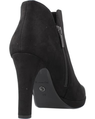 BOTTINES TAMARIS 25316 41 NOIRES À TALON AVEC DÉTAIL DÉCOUPE BLACK