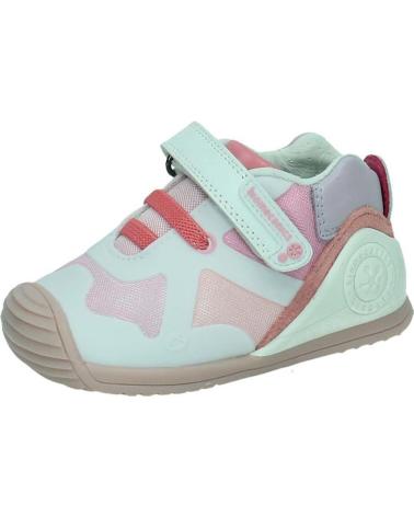 ZAPATOS PRIMEROS PASOS BIOMECANICS 212152 BLANCO-ROSA BLANCO-ROSA
