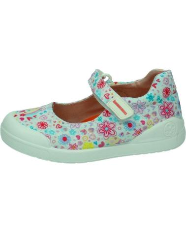 Inicio-BIOMECANICS-BIOMECANICS 222270-B: MERCEDITAS INFANTILES CON ESTAMPADO FLORAL-BLANCO