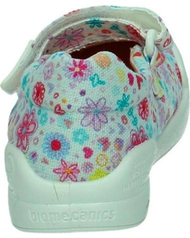 Inicio-BIOMECANICS-BIOMECANICS 222270-B: MERCEDITAS INFANTILES CON ESTAMPADO FLORAL-BLANCO