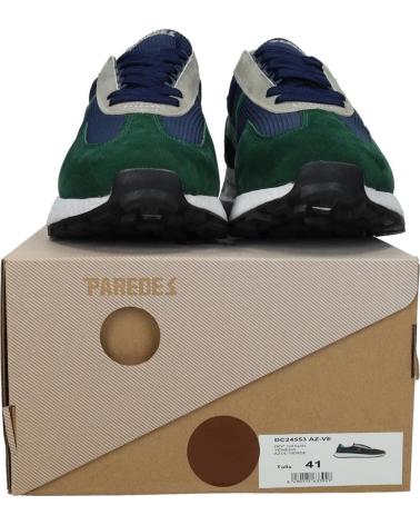 BASKETS CASUAL PAREDES YEMEDA DC24553 EN BLEU AZUL AZUL