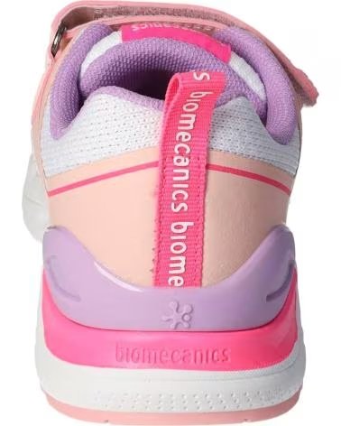 BASKETS BIOMECANICS BIORUNNER 252270-B113 BLANC-ROSE BLANCOROSAB113