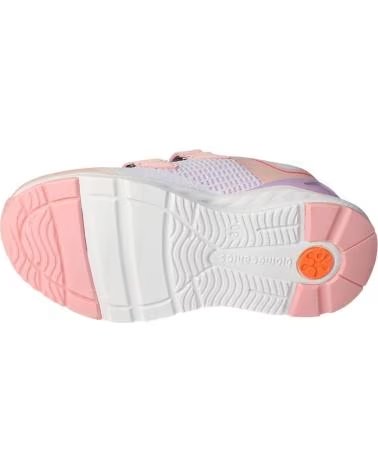 BASKETS BIOMECANICS BIORUNNER 252270-B113 BLANC-ROSE BLANCOROSAB113