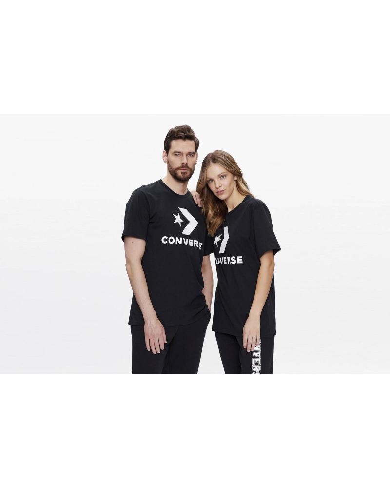 T-SHIRT CONVERSE STAR CHEVRON NOIR NEGRO