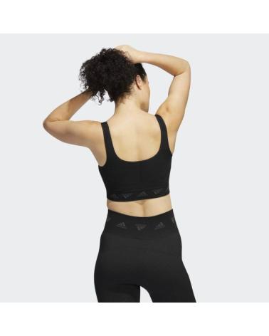 REGGISENO SPORTIVO ADIDAS AEROKNIT NERO NEGRO