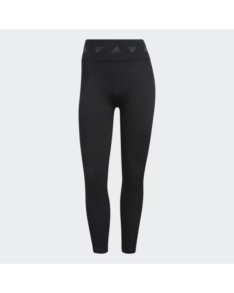 LEGGING ADIDAS AEROKNIT 7/8 D'ENTRAÎNEMENT NOIR NEGRO