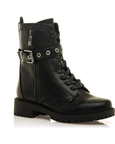 Inizio-MTNG-STIVALI STILE MILITARE MTNG 54771 NERI CON FIBBIE-NEGRO