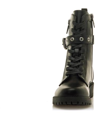 Inizio-MTNG-STIVALI STILE MILITARE MTNG 54771 NERI CON FIBBIE-NEGRO