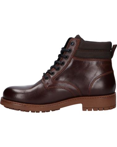 Botins de Homem TOMMY HILFIGER EM0EM01057 SHORT LACE UP BOOT GT7 TRUFFLE BROWN