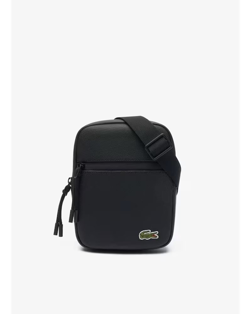Inizio-LACOSTE-BANDOLERA-FLAT-CROSSOVER-BAG-NEGRO