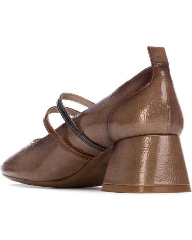 SCARPA CON TACCO XTI 144255 BEIGE CON DOPPIO CINTURINO BEIGE