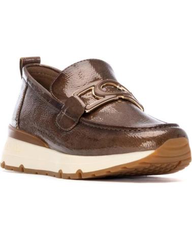 Home-CARMELA-CARMELA 162518 TAUPE PLATFORM LOAFERS FOR WOMEN-TAUPE