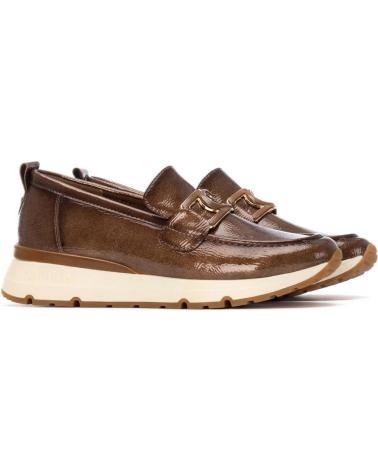 Home-CARMELA-CARMELA 162518 TAUPE PLATFORM LOAFERS FOR WOMEN-TAUPE