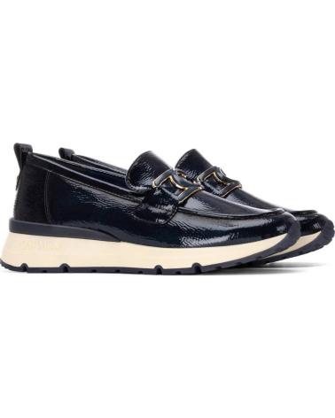 Inizio-CARMELA-MOCASSINI IN VERNICE BLU NAVY CARMELA 162518 CON PLATEAU-NAVY