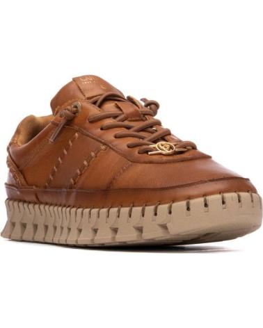 Inizio-CARMELA-SNEAKERS CASUAL CARMELA 162528 CAMMELLO IN PELLE CON SUOLA DENTELLATA-CAMEL