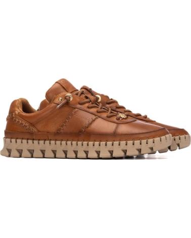 Inizio-CARMELA-SNEAKERS CASUAL CARMELA 162528 CAMMELLO IN PELLE CON SUOLA DENTELLATA-CAMEL